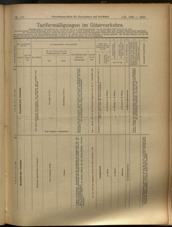 Verordnungs-Blatt für Eisenbahnen und Schiffahrt: Veröffentlichungen in Tarif- und Transport-Angelegenheiten 19051005 Seite: 9