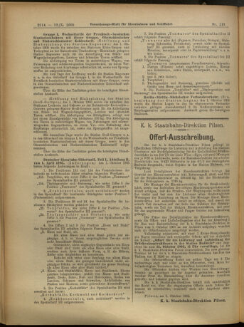 Verordnungs-Blatt für Eisenbahnen und Schiffahrt: Veröffentlichungen in Tarif- und Transport-Angelegenheiten 19051012 Seite: 10