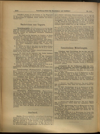 Verordnungs-Blatt für Eisenbahnen und Schiffahrt: Veröffentlichungen in Tarif- und Transport-Angelegenheiten 19051012 Seite: 2