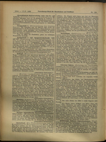 Verordnungs-Blatt für Eisenbahnen und Schiffahrt: Veröffentlichungen in Tarif- und Transport-Angelegenheiten 19051017 Seite: 14