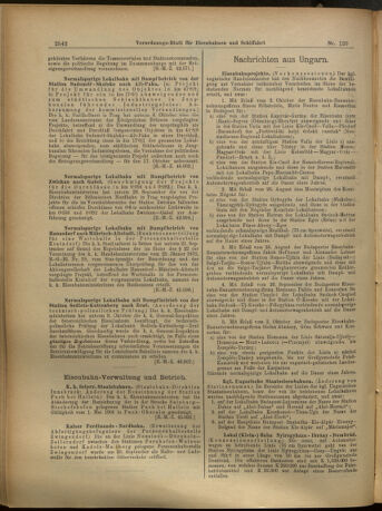 Verordnungs-Blatt für Eisenbahnen und Schiffahrt: Veröffentlichungen in Tarif- und Transport-Angelegenheiten 19051017 Seite: 2