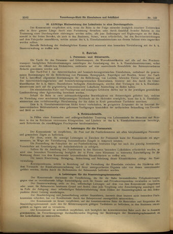 Verordnungs-Blatt für Eisenbahnen und Schiffahrt: Veröffentlichungen in Tarif- und Transport-Angelegenheiten 19051021 Seite: 6