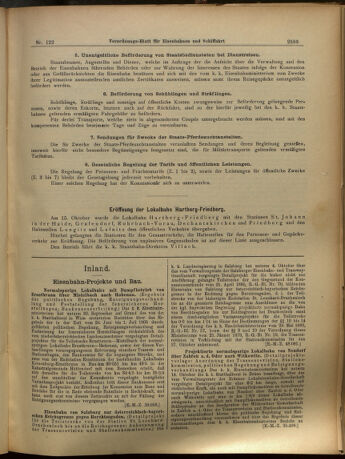 Verordnungs-Blatt für Eisenbahnen und Schiffahrt: Veröffentlichungen in Tarif- und Transport-Angelegenheiten 19051021 Seite: 7