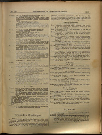 Verordnungs-Blatt für Eisenbahnen und Schiffahrt: Veröffentlichungen in Tarif- und Transport-Angelegenheiten 19051021 Seite: 9