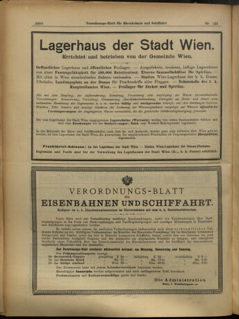 Verordnungs-Blatt für Eisenbahnen und Schiffahrt: Veröffentlichungen in Tarif- und Transport-Angelegenheiten 19051024 Seite: 8