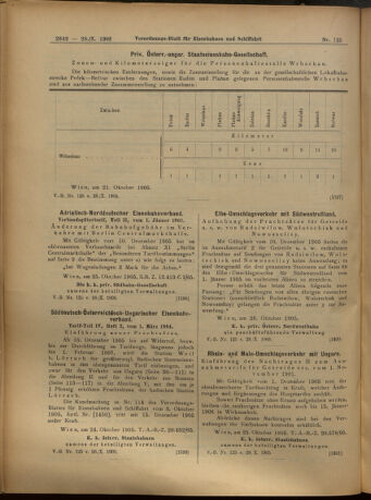 Verordnungs-Blatt für Eisenbahnen und Schiffahrt: Veröffentlichungen in Tarif- und Transport-Angelegenheiten 19051028 Seite: 6