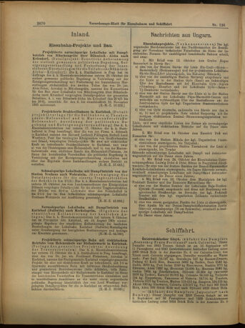 Verordnungs-Blatt für Eisenbahnen und Schiffahrt: Veröffentlichungen in Tarif- und Transport-Angelegenheiten 19051031 Seite: 2