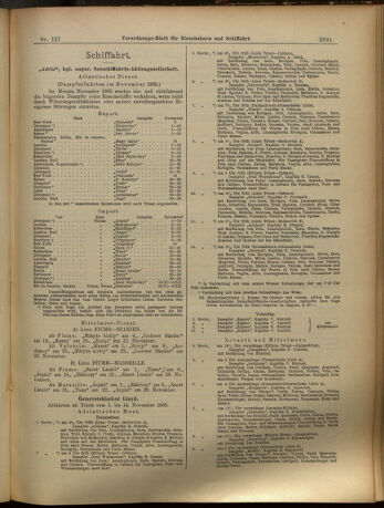 Verordnungs-Blatt für Eisenbahnen und Schiffahrt: Veröffentlichungen in Tarif- und Transport-Angelegenheiten 19051104 Seite: 3