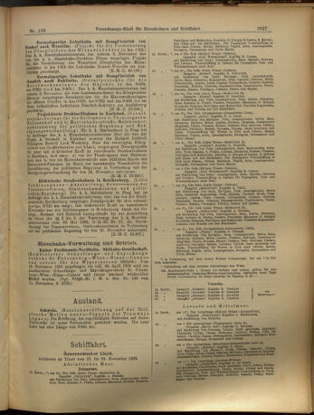 Verordnungs-Blatt für Eisenbahnen und Schiffahrt: Veröffentlichungen in Tarif- und Transport-Angelegenheiten 19051118 Seite: 3