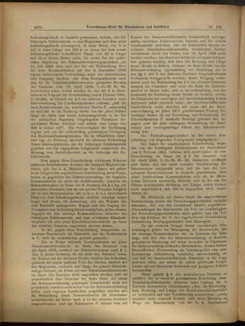 Verordnungs-Blatt für Eisenbahnen und Schiffahrt: Veröffentlichungen in Tarif- und Transport-Angelegenheiten 19051121 Seite: 2