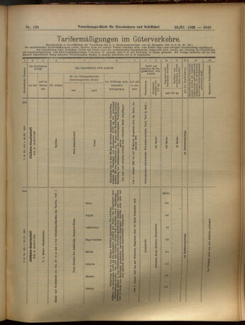 Verordnungs-Blatt für Eisenbahnen und Schiffahrt: Veröffentlichungen in Tarif- und Transport-Angelegenheiten 19051123 Seite: 13