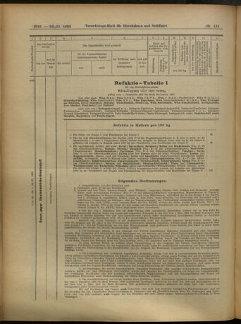 Verordnungs-Blatt für Eisenbahnen und Schiffahrt: Veröffentlichungen in Tarif- und Transport-Angelegenheiten 19051123 Seite: 14