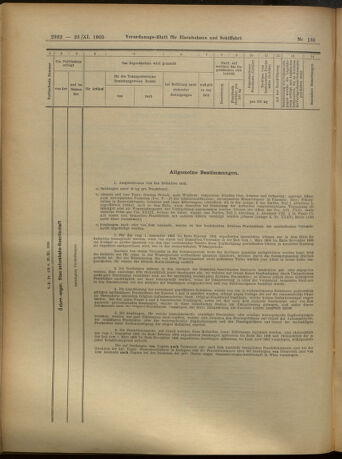 Verordnungs-Blatt für Eisenbahnen und Schiffahrt: Veröffentlichungen in Tarif- und Transport-Angelegenheiten 19051123 Seite: 20