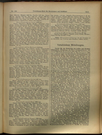 Verordnungs-Blatt für Eisenbahnen und Schiffahrt: Veröffentlichungen in Tarif- und Transport-Angelegenheiten 19051123 Seite: 3