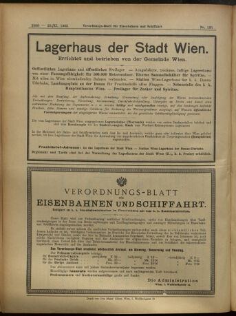 Verordnungs-Blatt für Eisenbahnen und Schiffahrt: Veröffentlichungen in Tarif- und Transport-Angelegenheiten 19051123 Seite: 48