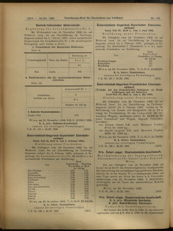 Verordnungs-Blatt für Eisenbahnen und Schiffahrt: Veröffentlichungen in Tarif- und Transport-Angelegenheiten 19051125 Seite: 10