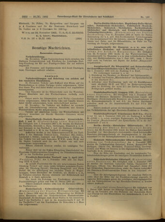 Verordnungs-Blatt für Eisenbahnen und Schiffahrt: Veröffentlichungen in Tarif- und Transport-Angelegenheiten 19051128 Seite: 8