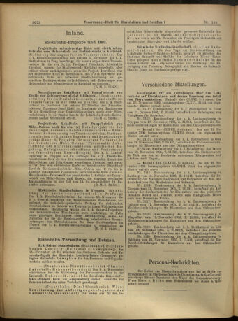 Verordnungs-Blatt für Eisenbahnen und Schiffahrt: Veröffentlichungen in Tarif- und Transport-Angelegenheiten 19051130 Seite: 4