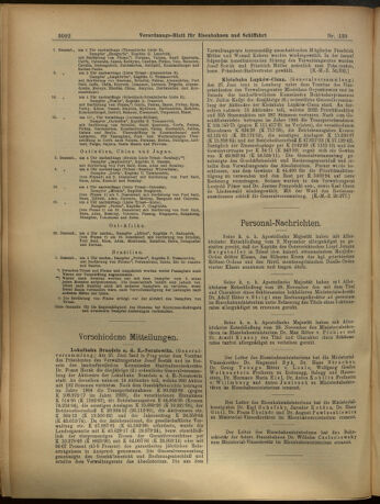 Verordnungs-Blatt für Eisenbahnen und Schiffahrt: Veröffentlichungen in Tarif- und Transport-Angelegenheiten 19051202 Seite: 4