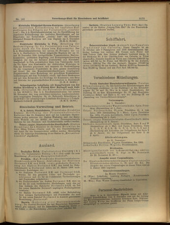 Verordnungs-Blatt für Eisenbahnen und Schiffahrt: Veröffentlichungen in Tarif- und Transport-Angelegenheiten 19051207 Seite: 7