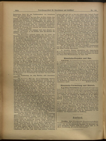 Verordnungs-Blatt für Eisenbahnen und Schiffahrt: Veröffentlichungen in Tarif- und Transport-Angelegenheiten 19051216 Seite: 4