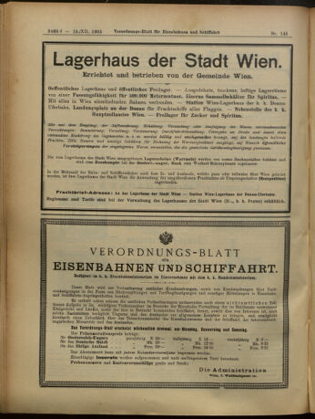 Verordnungs-Blatt für Eisenbahnen und Schiffahrt: Veröffentlichungen in Tarif- und Transport-Angelegenheiten 19051219 Seite: 24