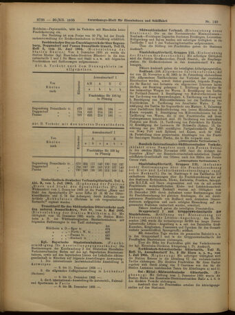 Verordnungs-Blatt für Eisenbahnen und Schiffahrt: Veröffentlichungen in Tarif- und Transport-Angelegenheiten 19051230 Seite: 20