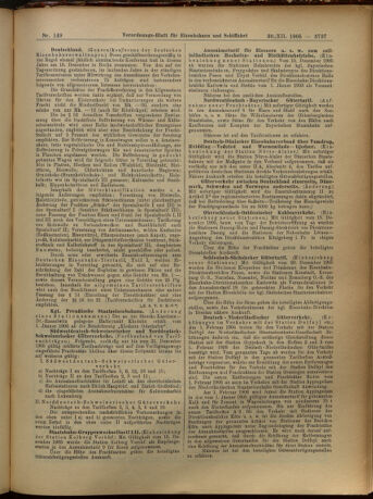 Verordnungs-Blatt für Eisenbahnen und Schiffahrt: Veröffentlichungen in Tarif- und Transport-Angelegenheiten 19051230 Seite: 21