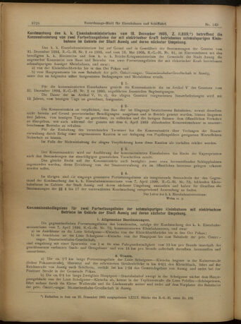 Verordnungs-Blatt für Eisenbahnen und Schiffahrt: Veröffentlichungen in Tarif- und Transport-Angelegenheiten 19051230 Seite: 4