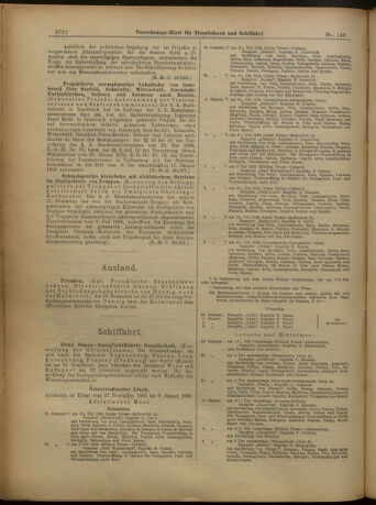 Verordnungs-Blatt für Eisenbahnen und Schiffahrt: Veröffentlichungen in Tarif- und Transport-Angelegenheiten 19051230 Seite: 6