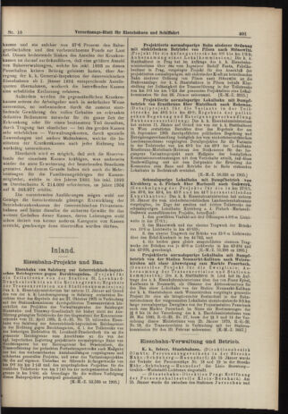 Verordnungs-Blatt für Eisenbahnen und Schiffahrt: Veröffentlichungen in Tarif- und Transport-Angelegenheiten 19060125 Seite: 5