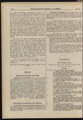 Verordnungs-Blatt für Eisenbahnen und Schiffahrt: Veröffentlichungen in Tarif- und Transport-Angelegenheiten 19060127 Seite: 4