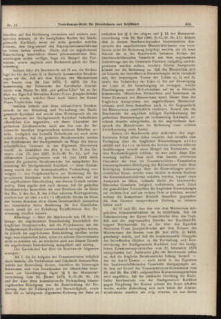 Verordnungs-Blatt für Eisenbahnen und Schiffahrt: Veröffentlichungen in Tarif- und Transport-Angelegenheiten 19060201 Seite: 3