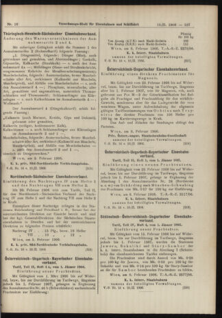 Verordnungs-Blatt für Eisenbahnen und Schiffahrt: Veröffentlichungen in Tarif- und Transport-Angelegenheiten 19060210 Seite: 11