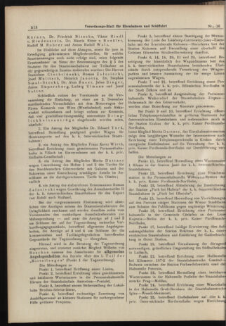 Verordnungs-Blatt für Eisenbahnen und Schiffahrt: Veröffentlichungen in Tarif- und Transport-Angelegenheiten 19060210 Seite: 2