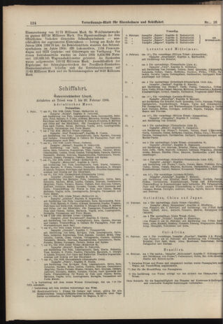 Verordnungs-Blatt für Eisenbahnen und Schiffahrt: Veröffentlichungen in Tarif- und Transport-Angelegenheiten 19060210 Seite: 8