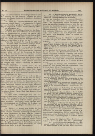 Verordnungs-Blatt für Eisenbahnen und Schiffahrt: Veröffentlichungen in Tarif- und Transport-Angelegenheiten 19060215 Seite: 3