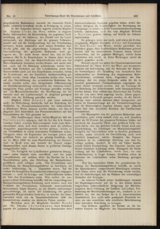 Verordnungs-Blatt für Eisenbahnen und Schiffahrt: Veröffentlichungen in Tarif- und Transport-Angelegenheiten 19060215 Seite: 7