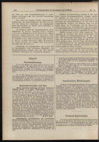 Verordnungs-Blatt für Eisenbahnen und Schiffahrt: Veröffentlichungen in Tarif- und Transport-Angelegenheiten 19060215 Seite: 8