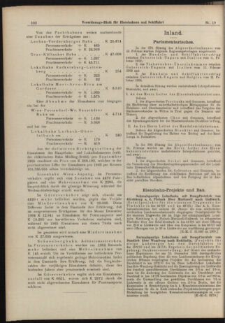 Verordnungs-Blatt für Eisenbahnen und Schiffahrt: Veröffentlichungen in Tarif- und Transport-Angelegenheiten 19060217 Seite: 16