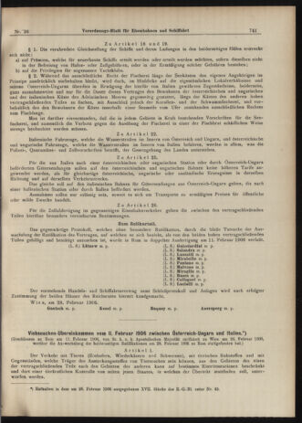 Verordnungs-Blatt für Eisenbahnen und Schiffahrt: Veröffentlichungen in Tarif- und Transport-Angelegenheiten 19060306 Seite: 5