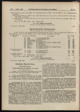 Verordnungs-Blatt für Eisenbahnen und Schiffahrt: Veröffentlichungen in Tarif- und Transport-Angelegenheiten 19060313 Seite: 16