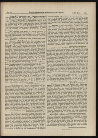 Verordnungs-Blatt für Eisenbahnen und Schiffahrt: Veröffentlichungen in Tarif- und Transport-Angelegenheiten 19060315 Seite: 11