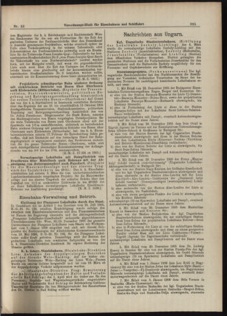 Verordnungs-Blatt für Eisenbahnen und Schiffahrt: Veröffentlichungen in Tarif- und Transport-Angelegenheiten 19060322 Seite: 5