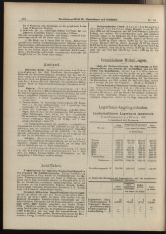 Verordnungs-Blatt für Eisenbahnen und Schiffahrt: Veröffentlichungen in Tarif- und Transport-Angelegenheiten 19060322 Seite: 6