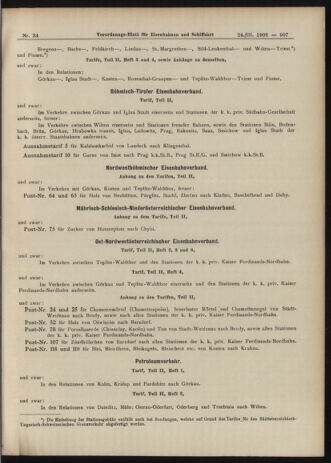 Verordnungs-Blatt für Eisenbahnen und Schiffahrt: Veröffentlichungen in Tarif- und Transport-Angelegenheiten 19060324 Seite: 11