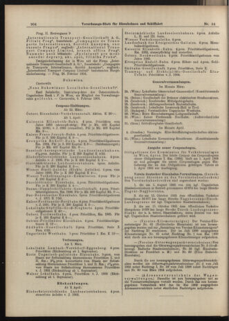 Verordnungs-Blatt für Eisenbahnen und Schiffahrt: Veröffentlichungen in Tarif- und Transport-Angelegenheiten 19060324 Seite: 8