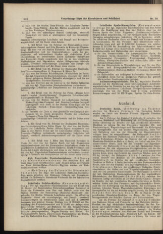 Verordnungs-Blatt für Eisenbahnen und Schiffahrt: Veröffentlichungen in Tarif- und Transport-Angelegenheiten 19060403 Seite: 4