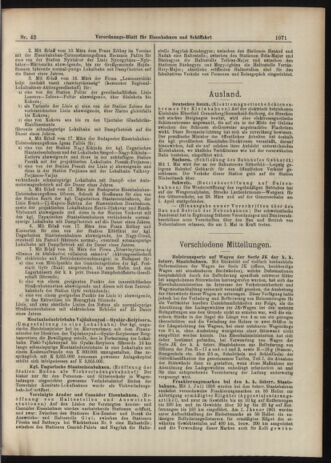 Verordnungs-Blatt für Eisenbahnen und Schiffahrt: Veröffentlichungen in Tarif- und Transport-Angelegenheiten 19060412 Seite: 9