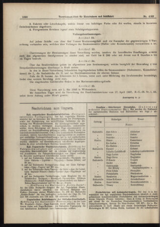 Verordnungs-Blatt für Eisenbahnen und Schiffahrt: Veröffentlichungen in Tarif- und Transport-Angelegenheiten 19060414 Seite: 8